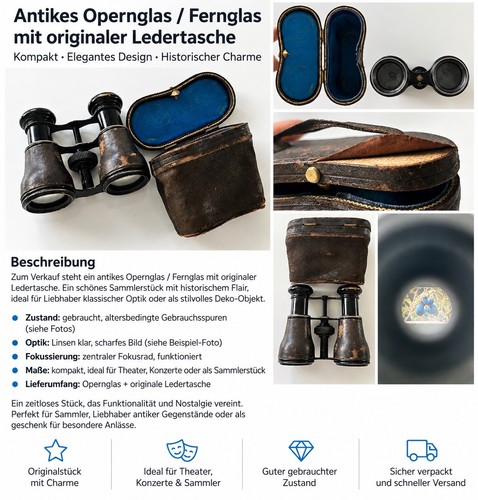 Antikes fernglas - antikes,