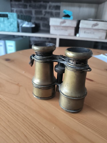 Fernglas aus messing - messing, im