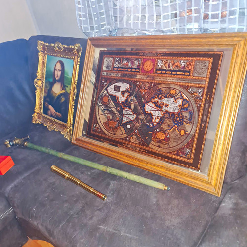 Konvolut monalisa antike - konvolut:,