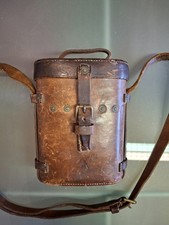 alte Leder Fernglas Tasche
