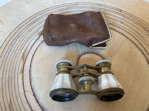 Vintage opernglas perlmutt - opernglas,